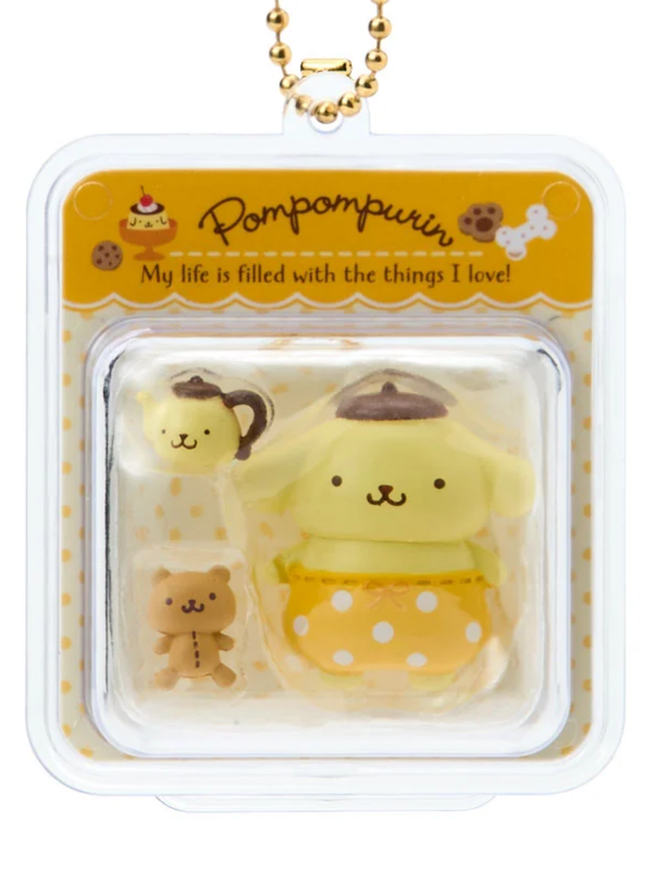 Sanrio Pompompurin Miniature Toy Package Charm