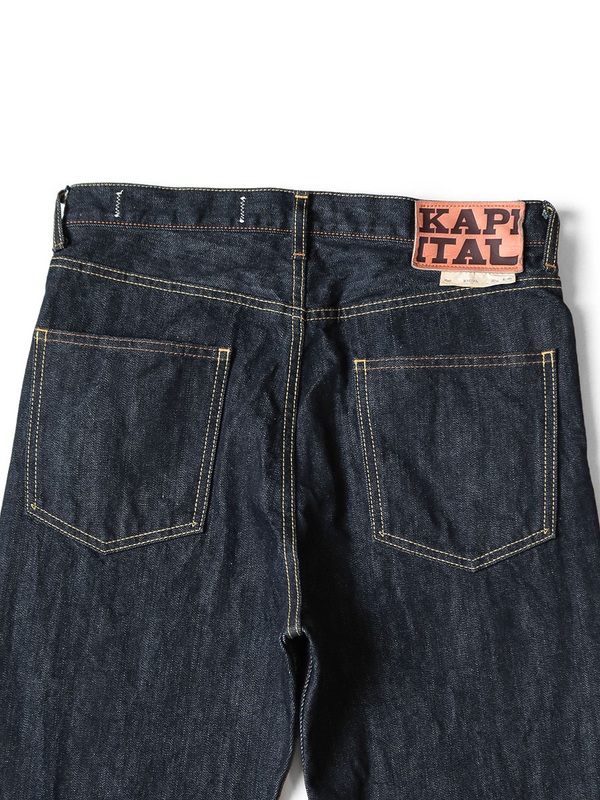 Kapital 14oz denim 5-pocket OKABELLBO Pants