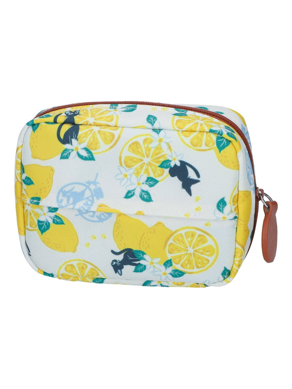 Kiki's Delivery Service Lemon Flower Series Large Opening Pouch