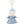 Load image into Gallery viewer, Afternoon Tea Yumi Kitagishi White Cat Plush Keychain
