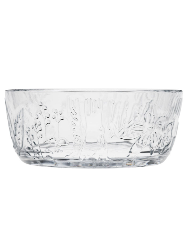 Moomin Glass Bowl 350ml Clear