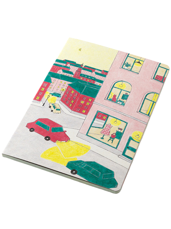 Midori Yuru Log B6 Dot Grid Notebook - Daily Life Design (15400006)