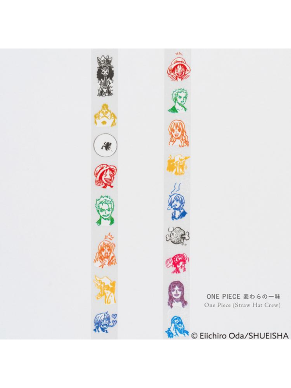 Hobonichi Decorush Plus ONE PIECE Straw Hat Crew Decoration Tape