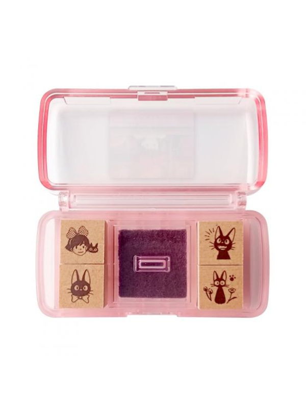 Kiki’s Delivery Service Mini Stamp Set with Case Ink Pad Planner Craft Stamps
