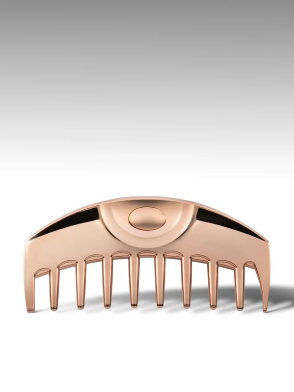 LOVE CHROME K24GP Wave TSUKI Rose Gold Hair Comb