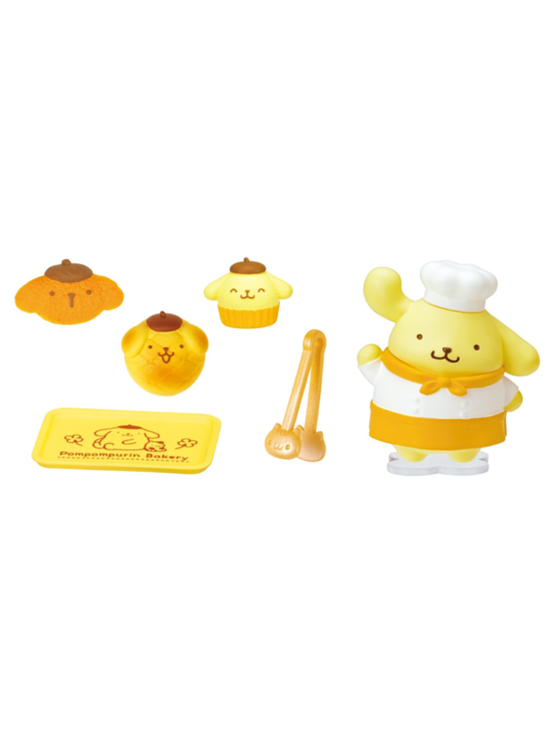 Pompompurin Bakery Mini Figure Set