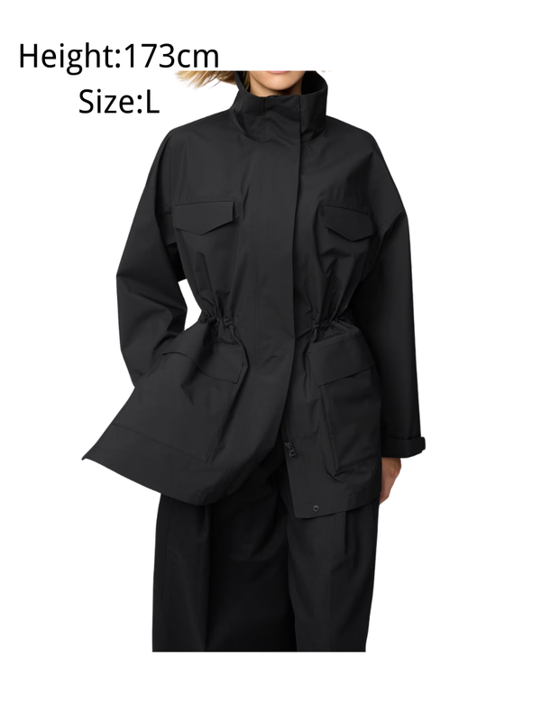 Uniqlo Utility Short Coat / Relaxed Fit