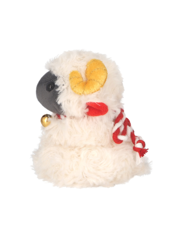 2027 Black Sheep Zodiac Plush Toy Hitsuji Mocchi 9.5 cm