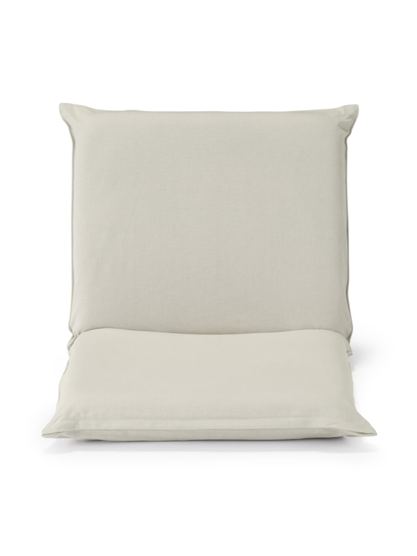 MUJI Floor Chair Large Cotton Canvas
