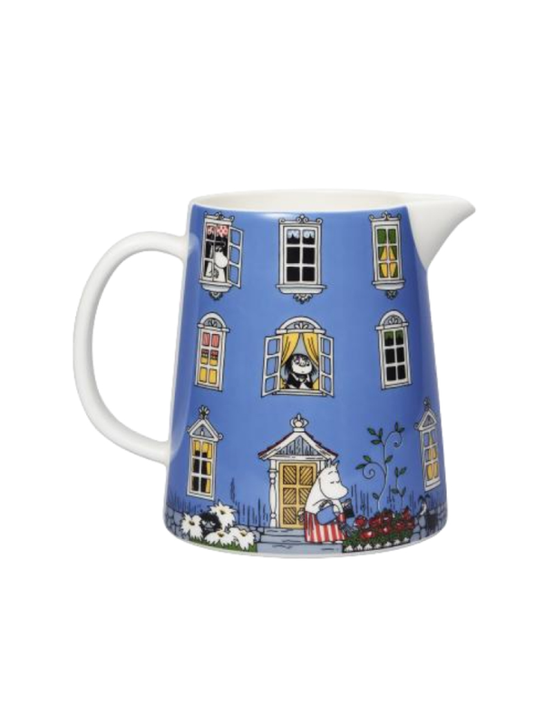 Moomin Arabia Moominhouse Lidded Pitcher 1.0L
