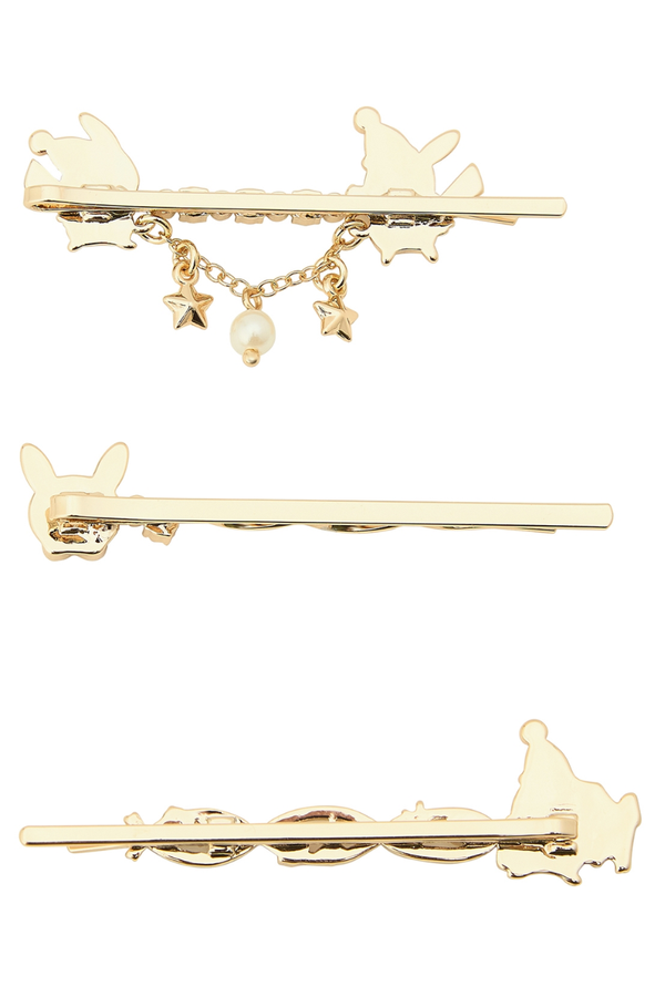 Pokemon Christmas Hair Clips Set of 3