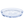 Load image into Gallery viewer, Moomin Glass Plate 15.5cm Aqua Blue
