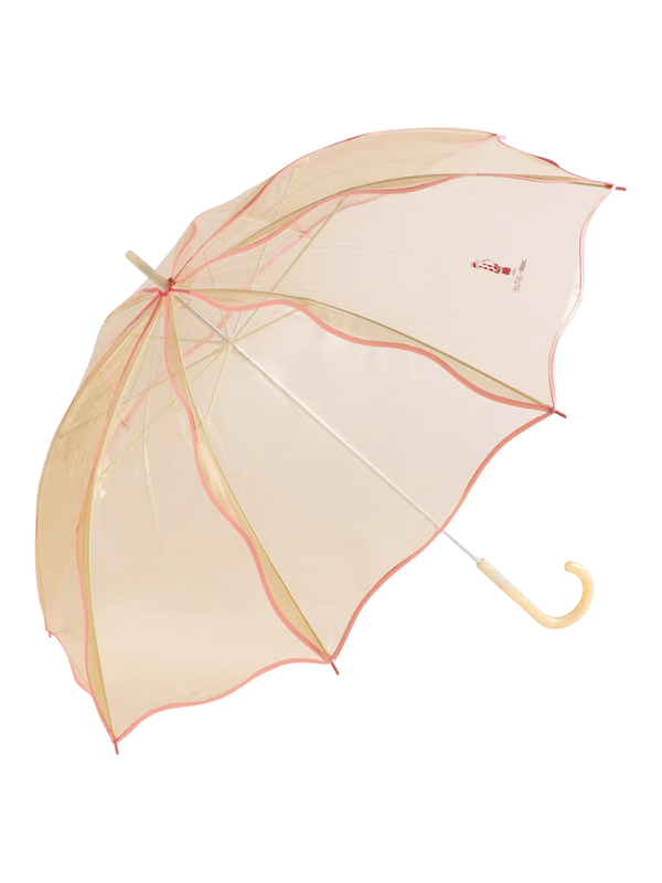 Jagarico x Wpc Vinyl Long Umbrella Wave Edge Design