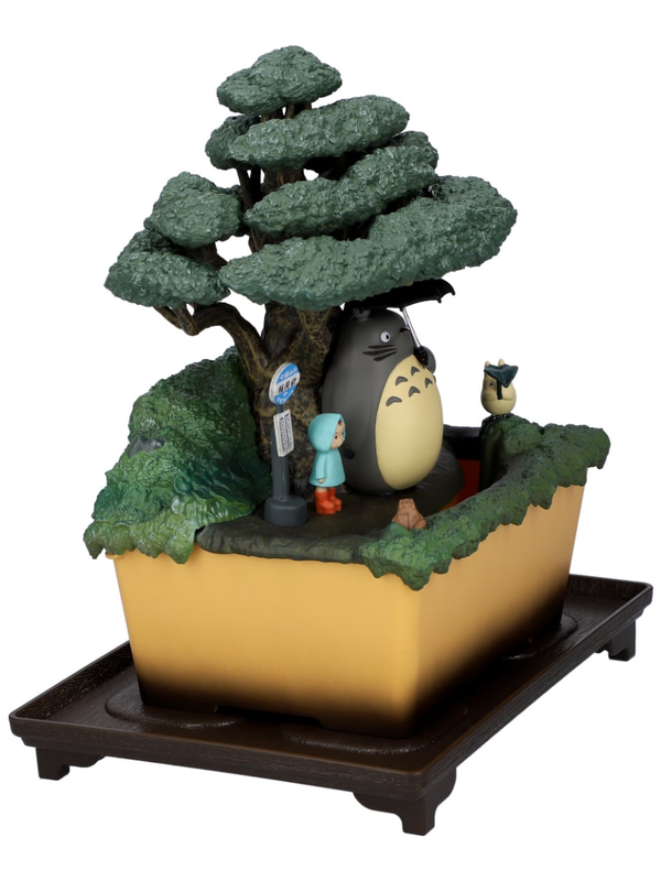 My Neighbor Totoro Water Garden BONSAI Umbrella Shelter Scene