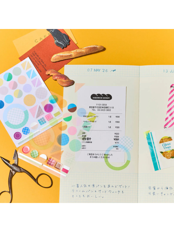 Hobonichi collect & collage DECO Decorative Stickers