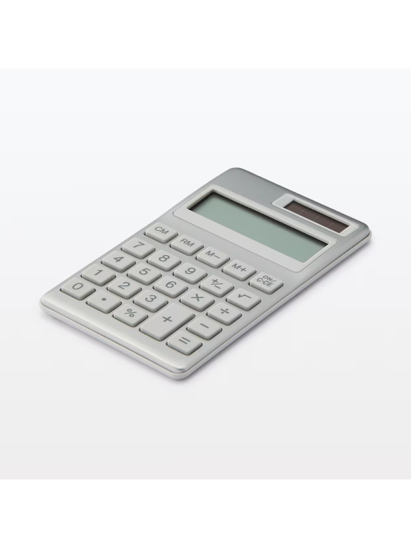 MUJI 8 Digit Aluminum Calculator BO-193