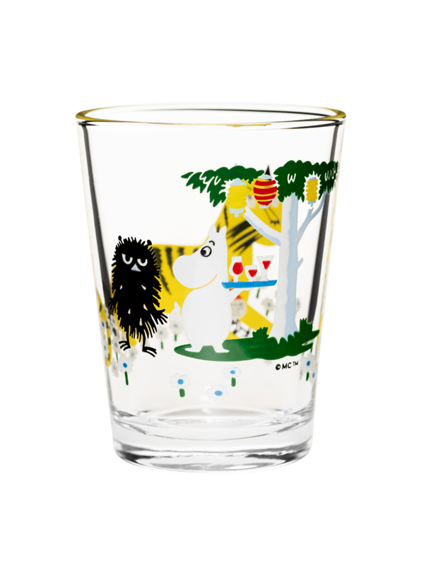 Moomin Arabia Garden Party Tumbler Glass