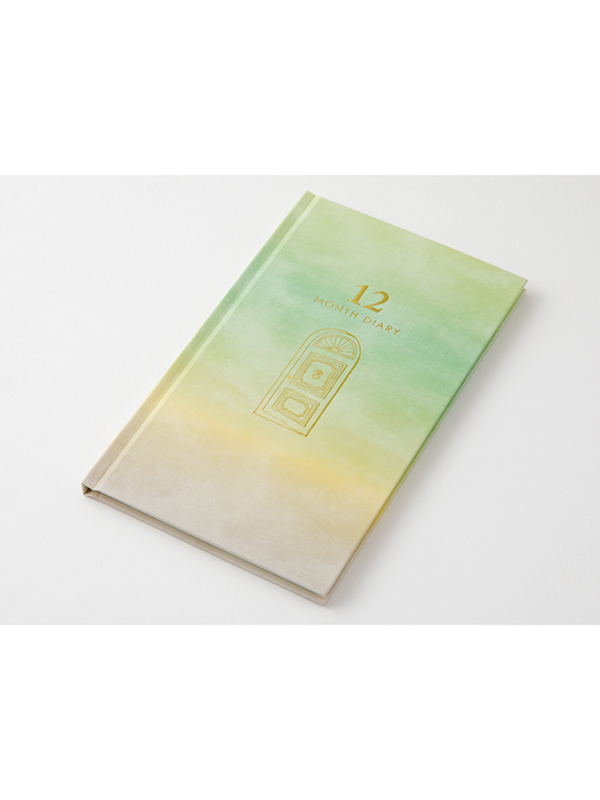 MIDORI 12 Month Continuous Diary - Green (12899006)