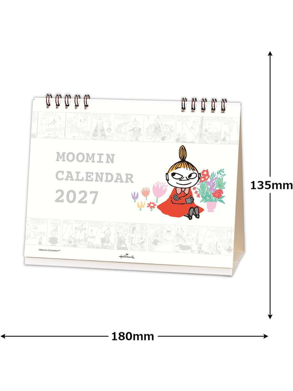 Hallmark Moomin Little My 2027 Desk Calendar