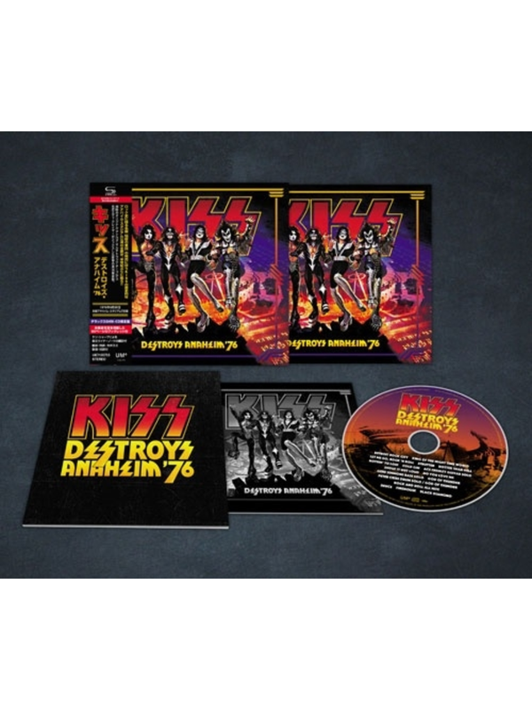 KISS Destroys Anaheim '76 Limited Edition SHM-CD