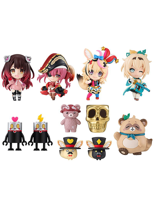 Hololive Deformed Collection Vol.3 Mini Figure Set (8 Types)