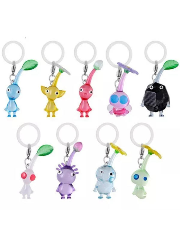 Pikmin Mejirushi Marker Charm Series 2 Complete Set (9 pieces)