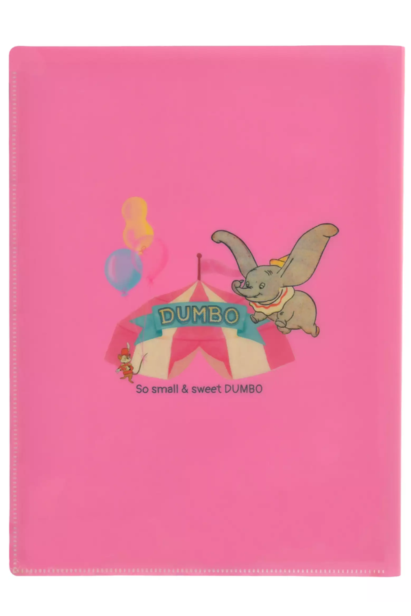 Disney Dumbo 85th Anniversary 2-Pocket Clear File Folder