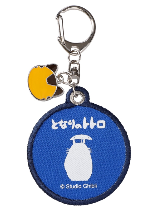 My Neighbor Totoro Embroidered Keychain Bus Stop