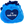 Load image into Gallery viewer, Sanrio Hello Kitty Face Drawstring Pouch – Blue
