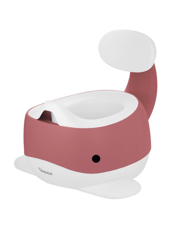 KINDSGUT Whale Potty Training Seat Dusty Pink with Lid