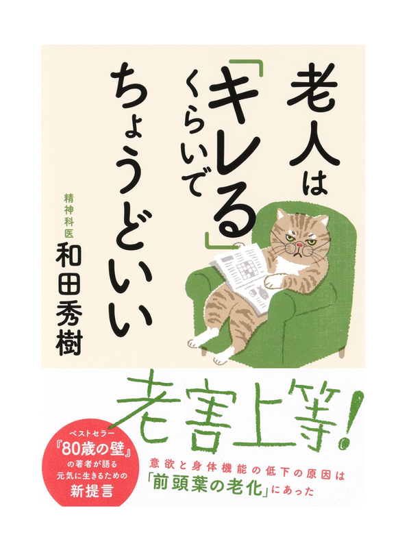 It's Fine for Seniors to Get Angry Book by Hideki Wada Japanese
