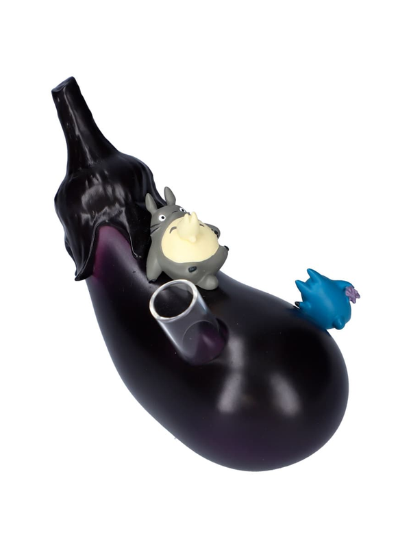 My Neighbor Totoro Vegetable One-Piece Vase – Eggplant Design