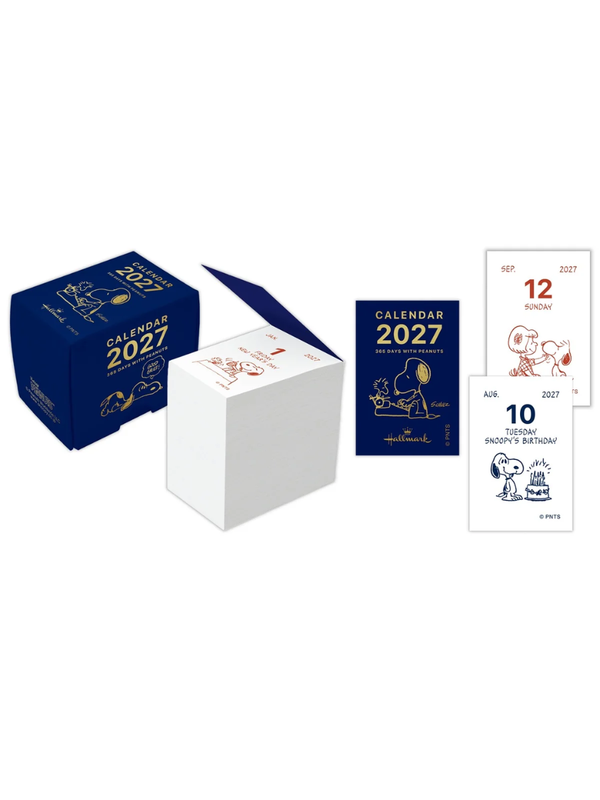 Snoopy Mini Mini 2027 Daily Tear-Off Calendar