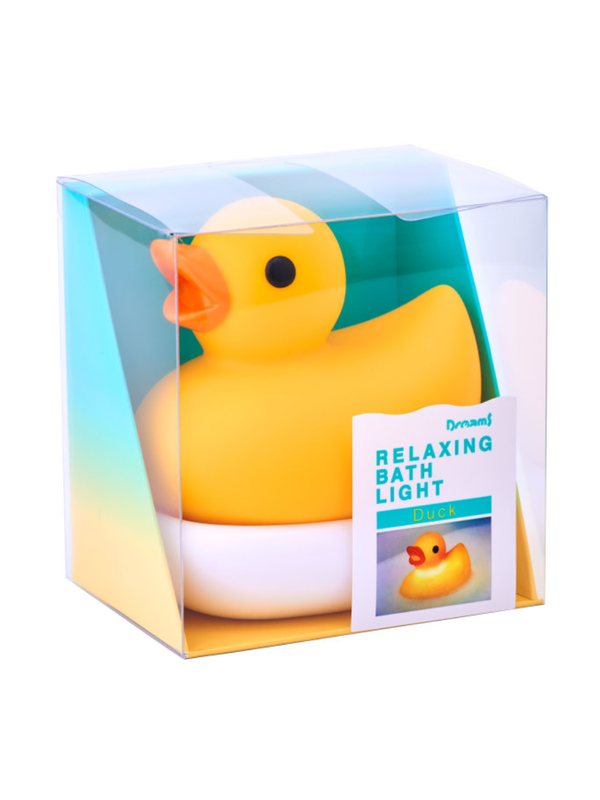 Relaxing Bath Light Duck Yellow Waterproof LED Night Light