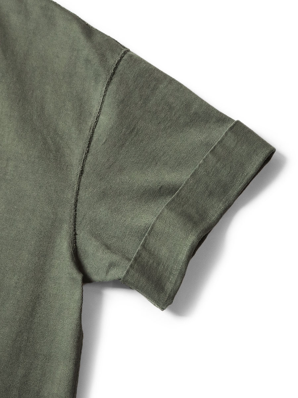 Kapital 16/- Heavyweight Jersey ARMY Beach Pack T-Shirt