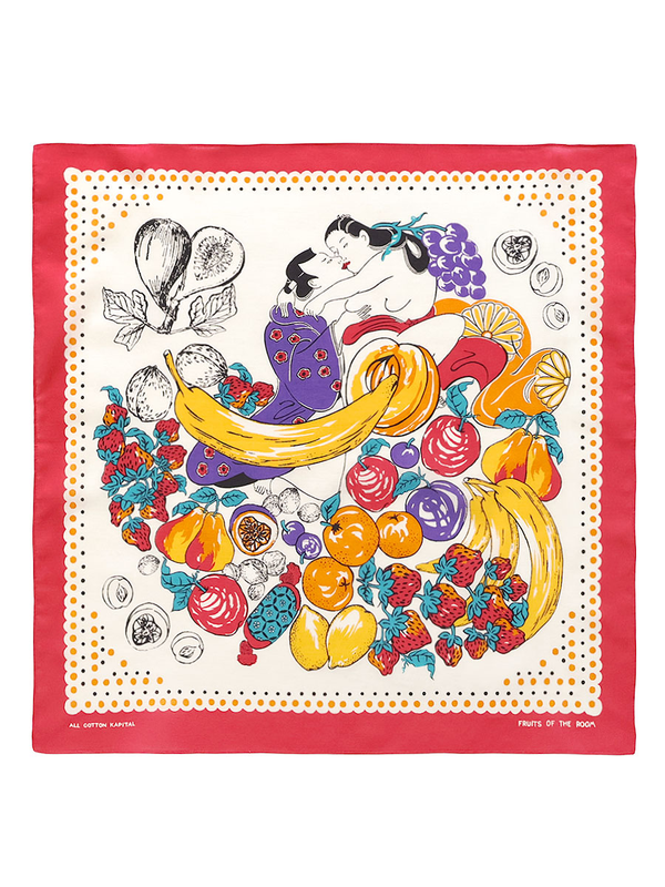 Kapital Color Bandana (FRUITS SHUNGA)