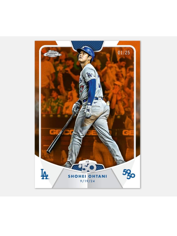 2024 Topps Shohei Ohtani 50/50 MLB Trading Card Box