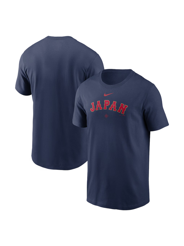 Nike 2026 WBC Japan Wordmark Navy T-Shirt