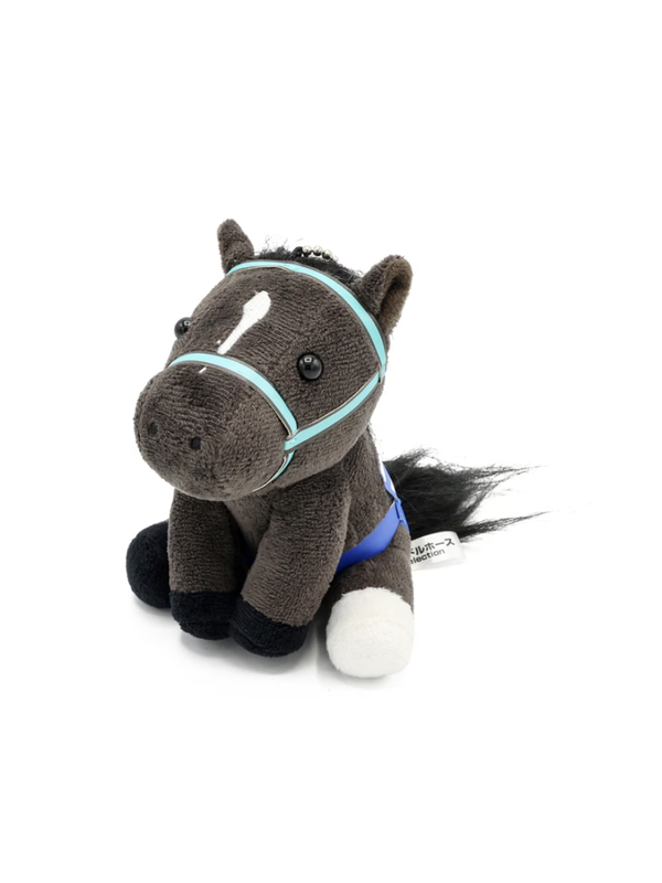 Idol Horse Ascoli Piceno Victoria Mile 2025 Plush Toy S Size with Ball Chain