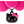 Load image into Gallery viewer, Sanrio Hello Kitty Black Ribbon Keychain
