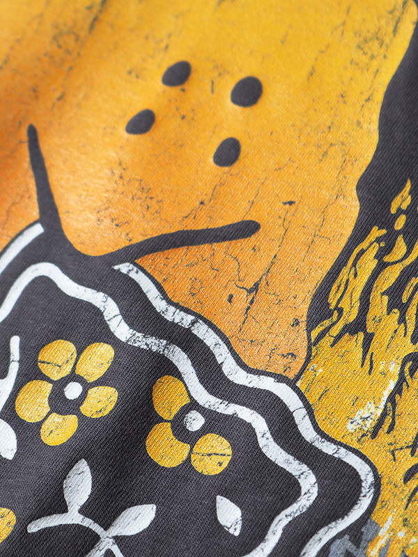 Kapital 20 Jersey Crew Neck T-shirt (BUSTER PECKISH BOWY print)