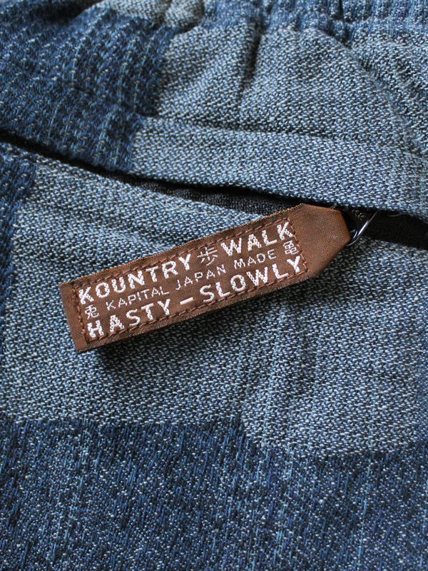 Kapital Cotton TUGIHAGI Pattern Easy Short Pants