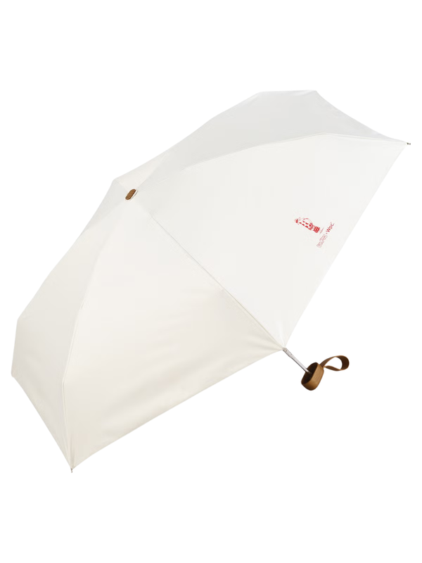 Jagarico x Wpc Mini Folding Sun Umbrella Jagao Embroidery