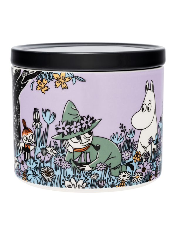 Moomin Arabia Classic Jar with Lid Friends Forever 0.7L