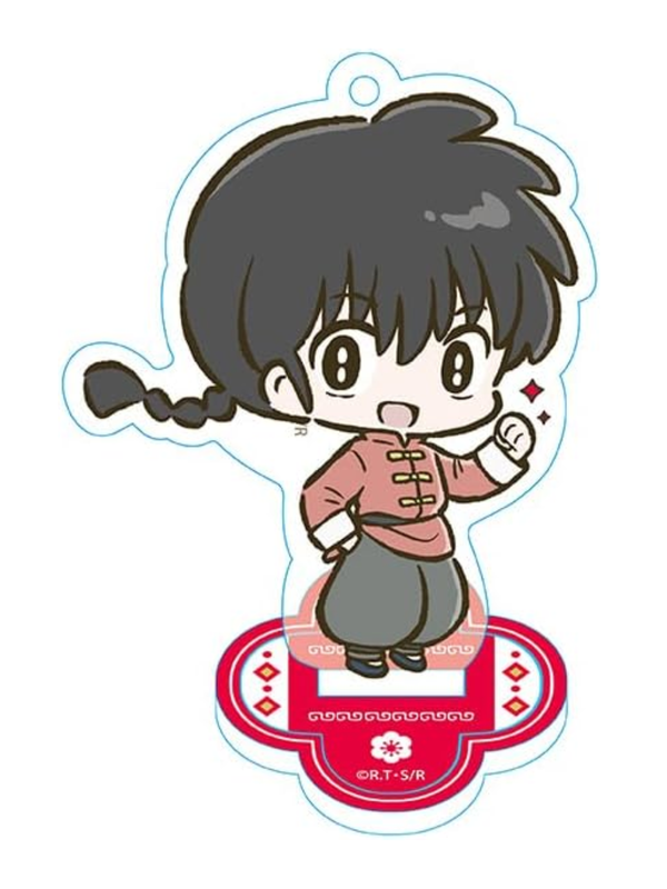 Ranma 1/2 Deformed Mini Acrylic Stand Set Complete Box 8pcs
