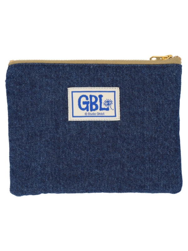 Porco Rosso Denim Pouch Red Flash