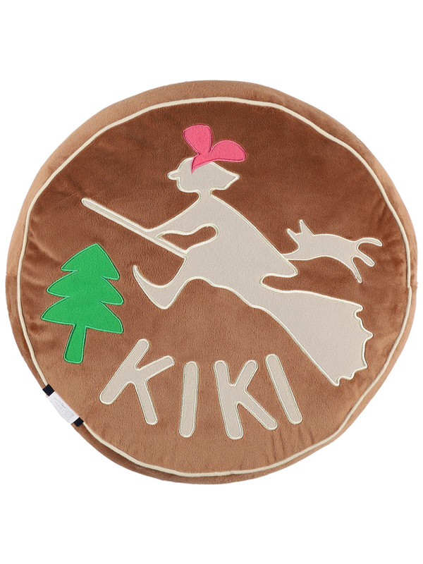 Kiki's Delivery Service Jiji Chocolate Cake Cushion Round Plush