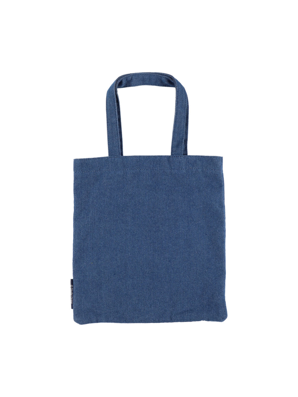 My Neighbor Totoro Denim Tote Bag Embroidered Floral Design