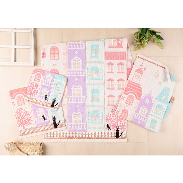 Kiki's Delivery Service “Apartment” Mini Towel – Jiji and Kitten Design