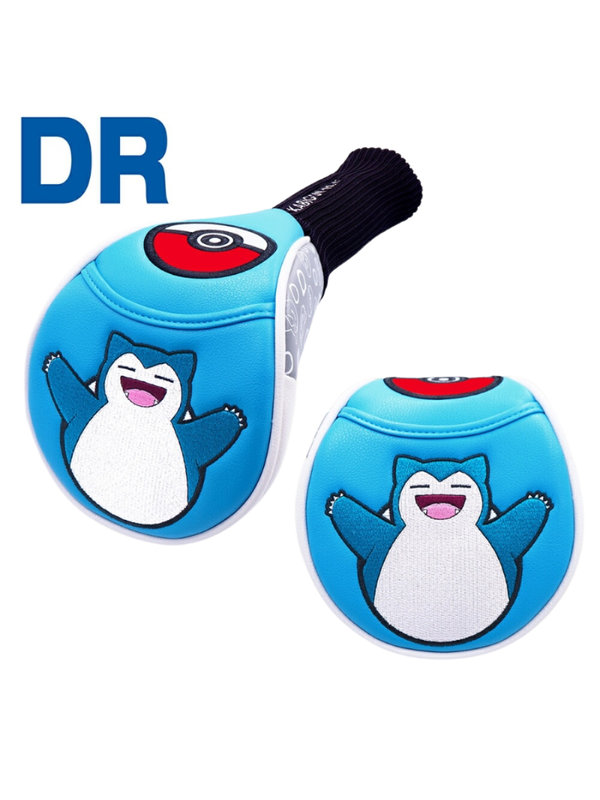 Pokemon Snorlax Driver Head Cover Sock Style 460cc Compatible
